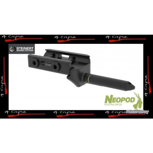 Adaptateur de bipied Neopod Steinert pour rail picatinny