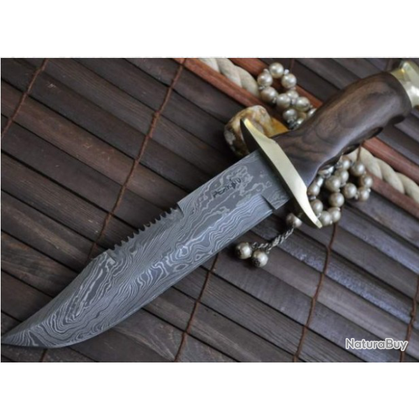 COUTEAU DE CHASSE DAMAS CUSTOM CONCEPTION COUTEAU COMMANDO (2)