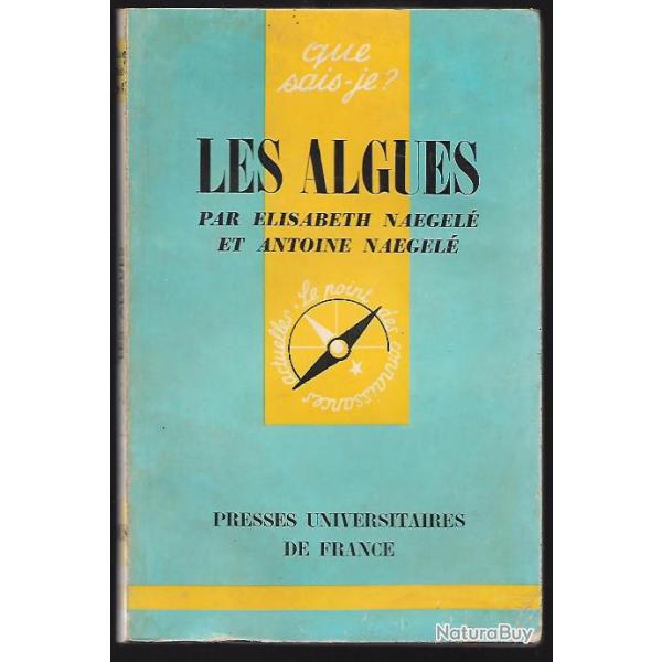 Que sais-je , les algues d'lisabeth et antoine nagl