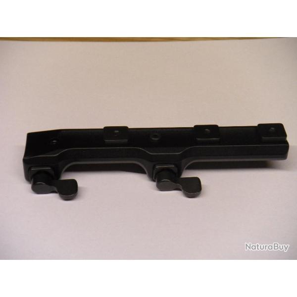 Montage MAK pour Merkel KR1 , lunette a rail convex.