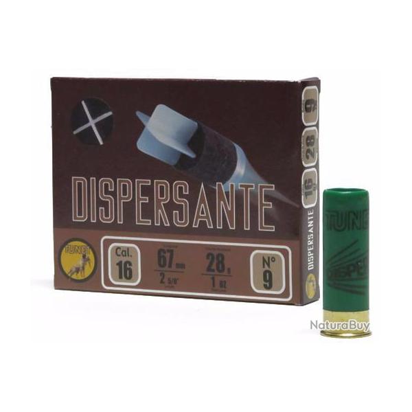 munitions Tunet Traditionnelles CHASSE Dispersante Cal. 16 28gr par 10
