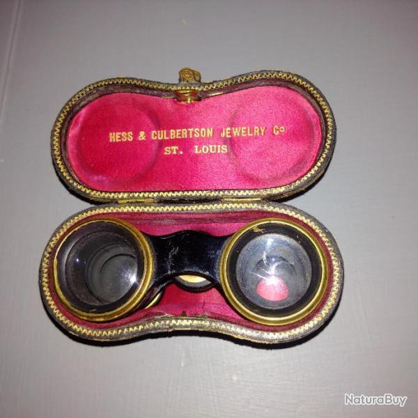 Paire de jumelles de th�atre am�ricaine 19 �me