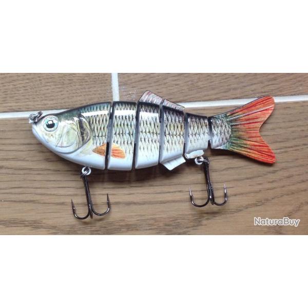 poissons nageurs gardon 19cm / 116 g pour attraper gros carnassiers