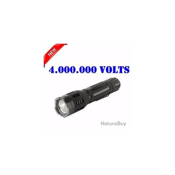 SHOCKER ELECTRIQUE TORCHE MODELE 2018 PUISANNCE AVEC 4000 KV ET CLIP POUR LE CEINTURE