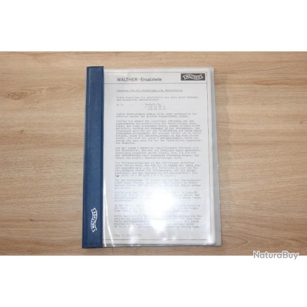 catalogue revue brochure de PIECES DETACHEES WALTHER (d7c187)