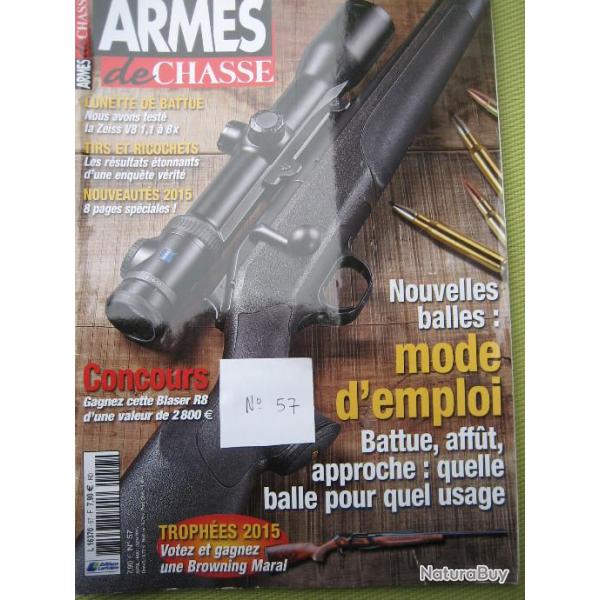 Revue  Armes  de  chasse  No  57 .