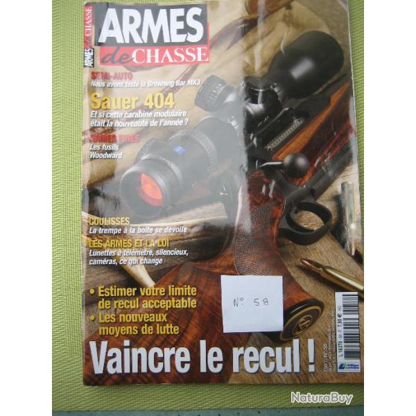 Revue  Armes  de  chasse  No  58 .