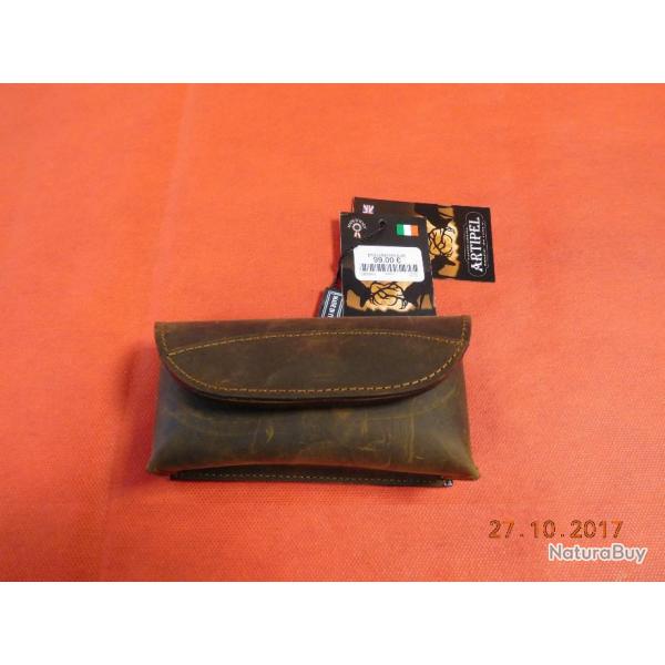 ARTIPEL tui pour lunette en cuir , ide cadeaux