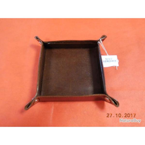 VIDE POCHE  en  cuir,  ide cadeaux