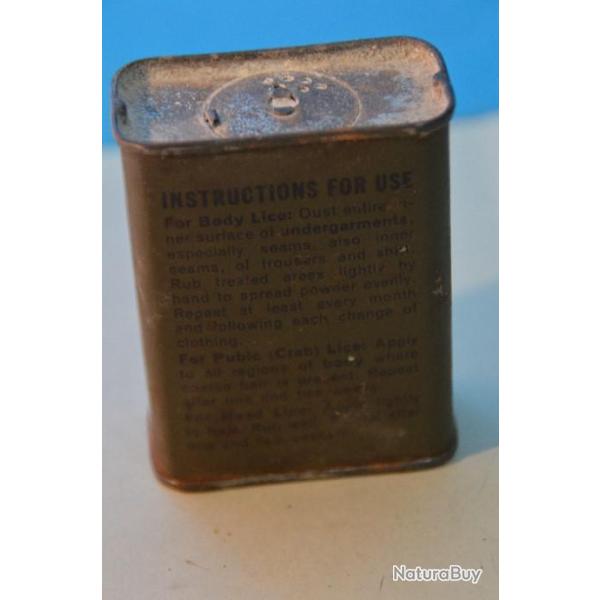 Suite d�barra de mon grenier Boite Insecticide US ww2