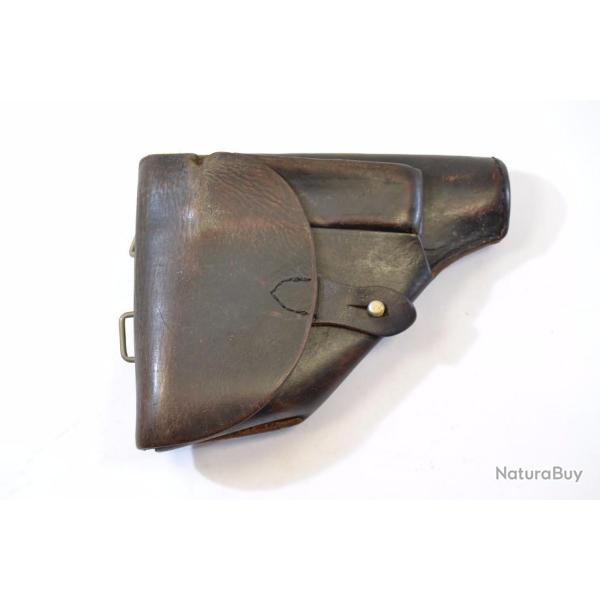 Etui / holster / fonte pour pistolet - Pays de l'Est. Id�al 7,65mm, airsoft, reconstitution WW2