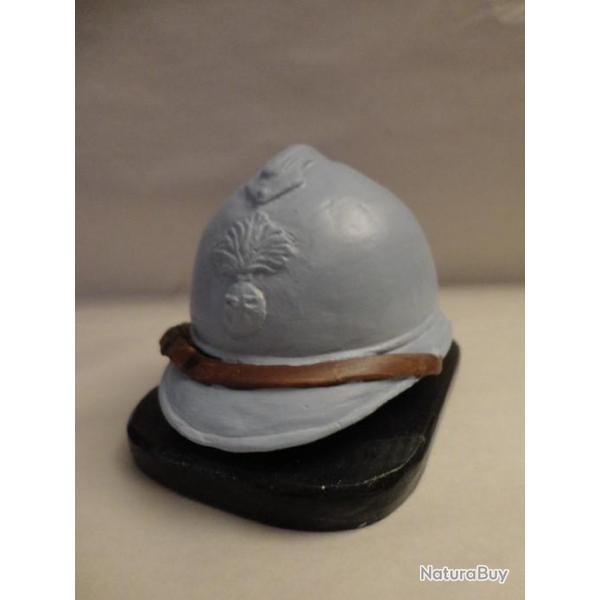 Casque adrian 14/18, couleur - Presse papier