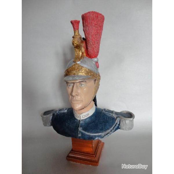 Buste Garde R�publicain, polychrome