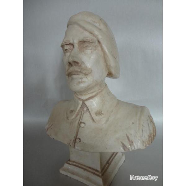 Buste chasseur alpin 14/18, pierre