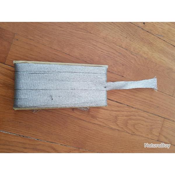 Galon argent extensible