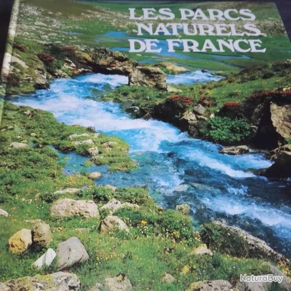 livre les parcs naturels de FRANCE