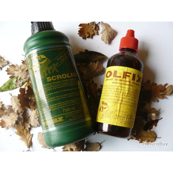Produits gros gibier...SCROLIQ avec OLFIX