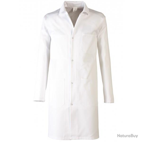 Blouse de travail Blanche 100% coton 265gr/m2 SINGER SAFETY LAB Blanc 2XL