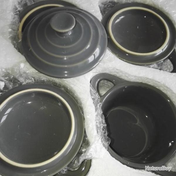 Lot de mini-cocottes