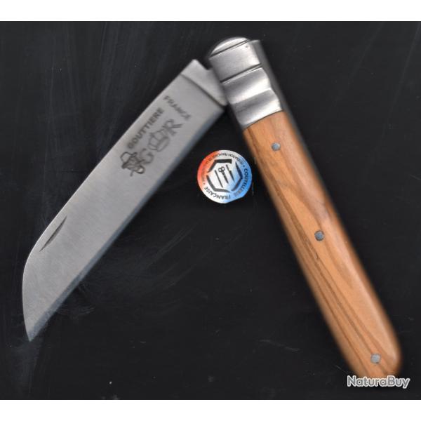 GRATUIT le GOUTTIERE OLIVIER grav� Pr�nom lame couteau de Bourgogne