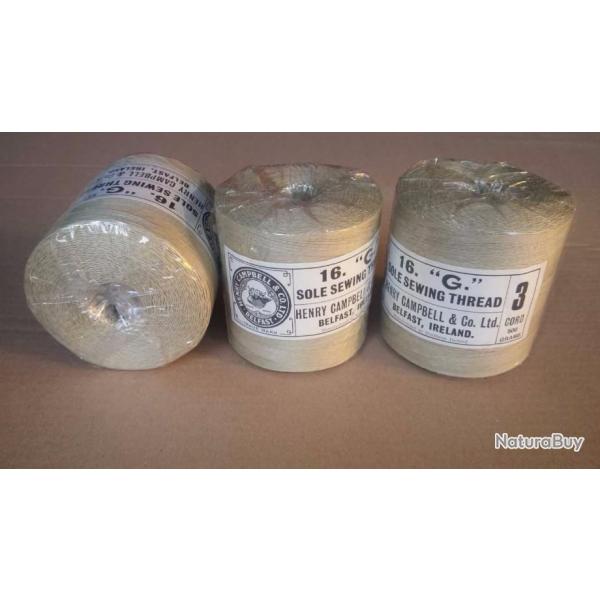 6 Bobines de 500g fil de lin