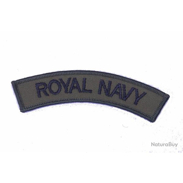 Insigne tissus banane � coudre de la Royal Navy ( Longueur : 11 cm )