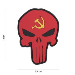 Patch 3D PVC Punisher Skull URSS (101 Inc)