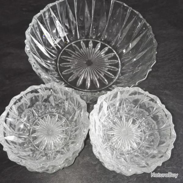 Service � dessert et fruits taill� 7 pi�ces