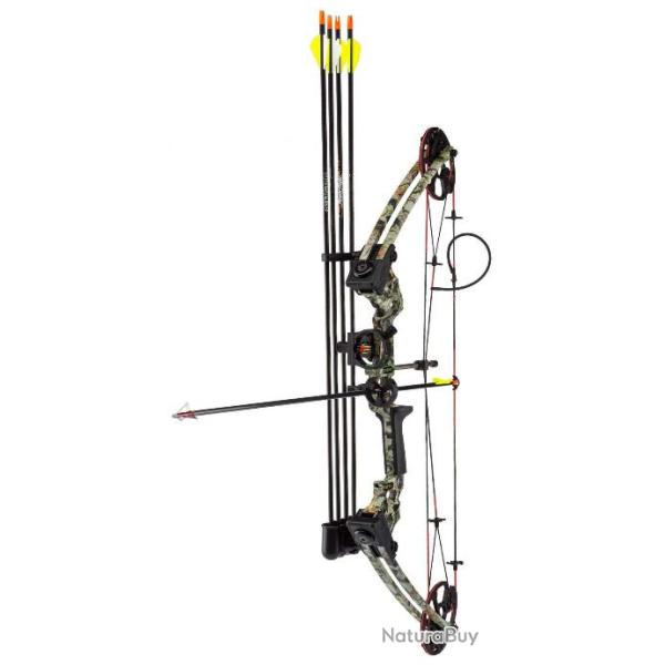 Pack Arc compound M120 Shoot Again camo sombre