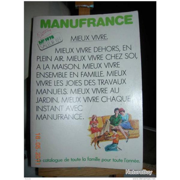 CATALOGUE MANUFRANCE  1978