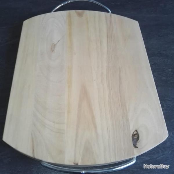 Planche  dcouper avec poigne chrom