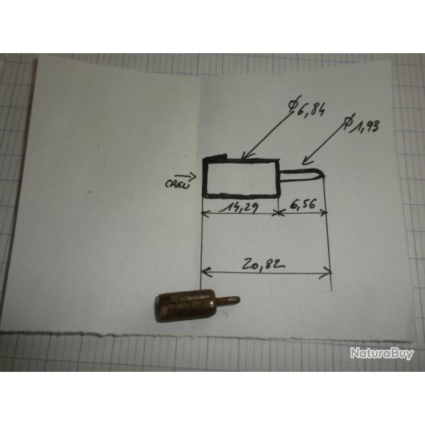VENDU PAR CUIRASSIER11 N� 2 PERCUTEUR ARME DE POING