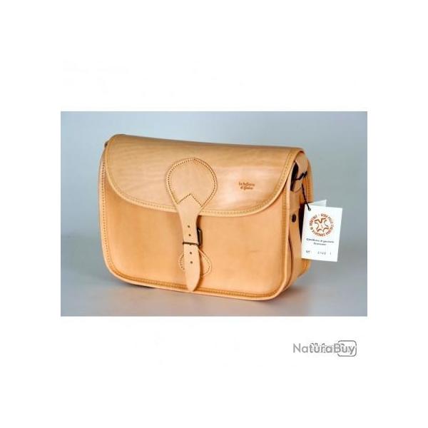 SAC DE GNES EN CUIR DE VACHE NATUREL