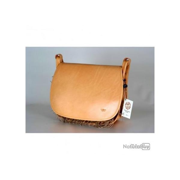 LE SAC LE SAC EN CUIR DE VACHE NATUREL