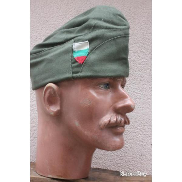 -*- Tour de tte 57 cm -*- Calot Troupe Arme de Terre Bulgare (1987)