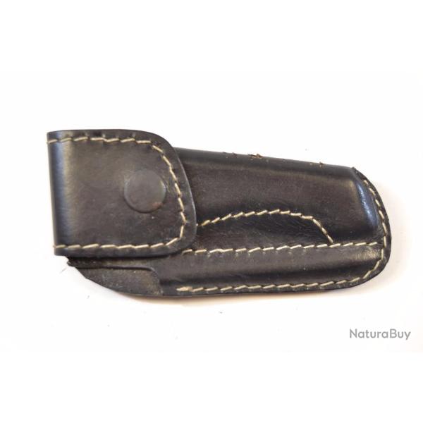 Etui � couteau pliant style laguiole, noir
