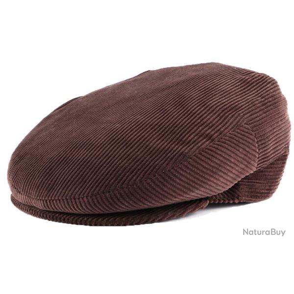 Casquette Velours marron Creation Francaise Marron
