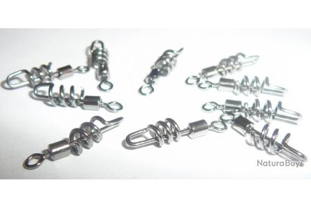 Émerillons à Anneau Starbaits N°9 - Lot De 5, Pour Pêche à La Carpe (neuf)