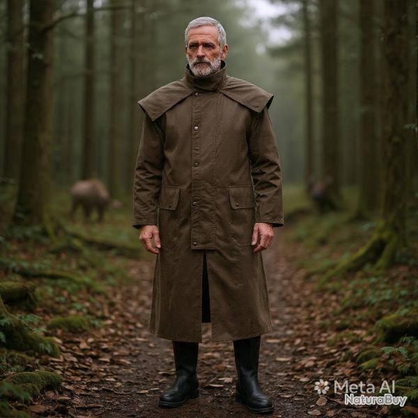 Manteau Stockman Cape long