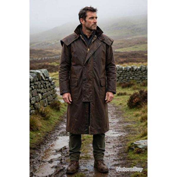 Manteau Stockman Cape long