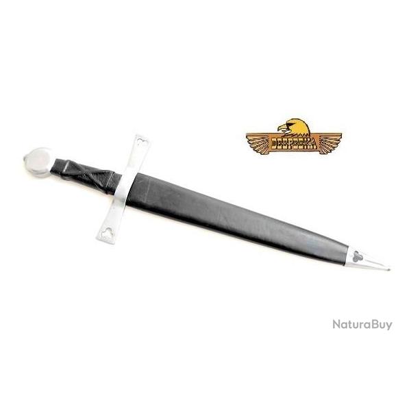 Dague Gothique  forg�e avec fourreau cuir