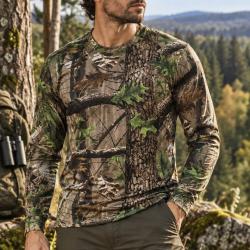 T-Shirt manche longue camouflage