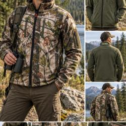 Veste r&eacute;versible camouflage