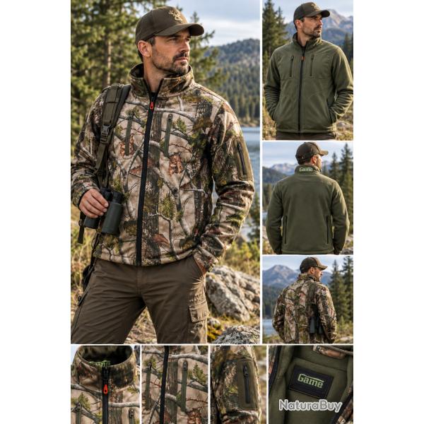 Veste r�versible camouflage