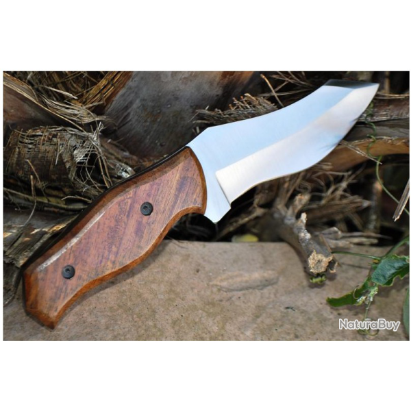 COUTEAU CHASSE - CAMPING - ACIER 440C -  Qualit� artisanale.(2)