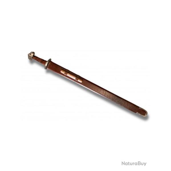 Epe de Frappe Viking forge avec fourreau cuir