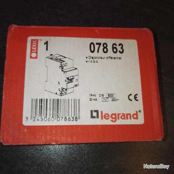 Disjoncteur diff�rentiel 16A - 30mA Legrand