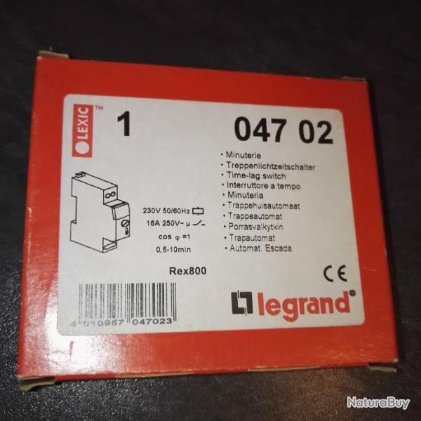 Minuterie Legrand neuf