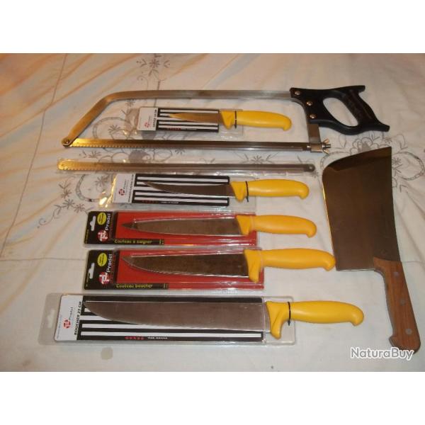 ENSEMBLE DE DECOUPE DE VIANDE N 3 MARQUE PRADEL