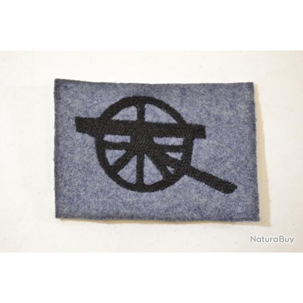 Repro insigne / attribut de manche canon de 37mm Premi�re Guerre Mondiale. France WWI WW1 1914 1918